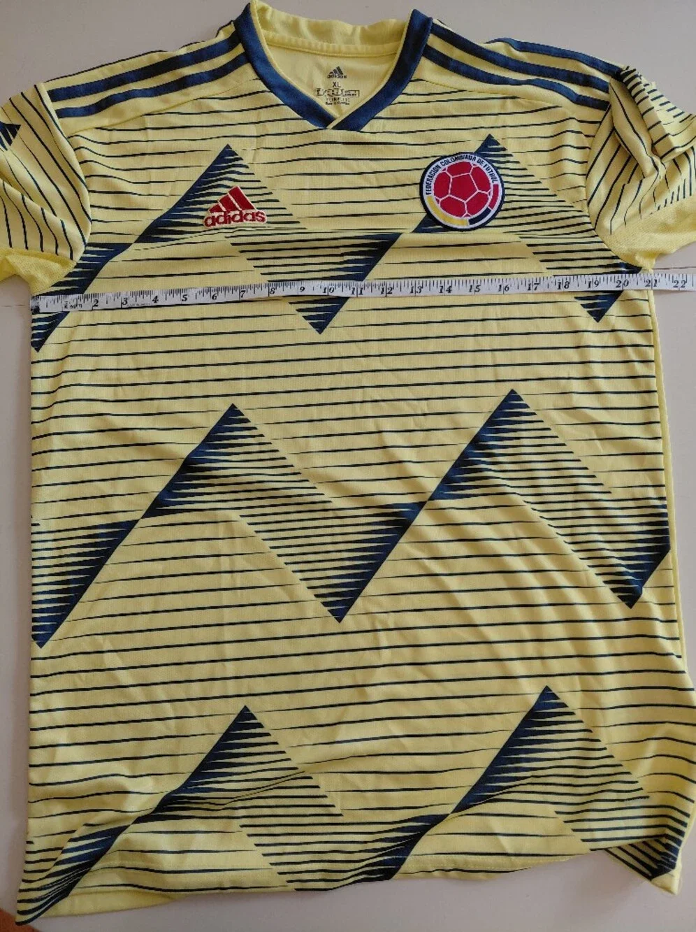 Adidas Columbia Soccer Jersey 2019 2020 Home Futbol Shirt XL